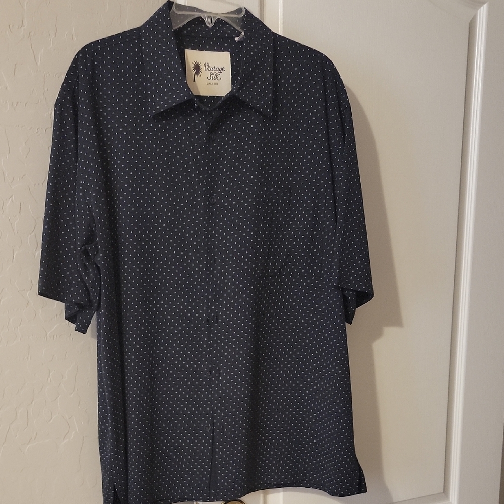 Vintage Navy  Men's Shirt